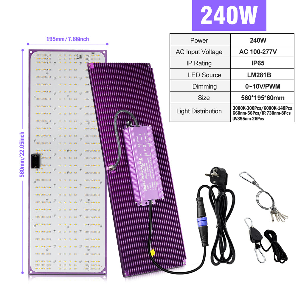 240W led