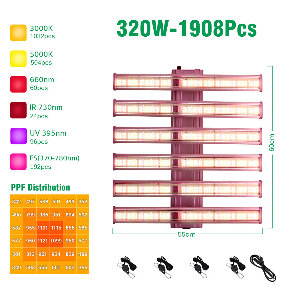 320W-3384PcS of grow led
