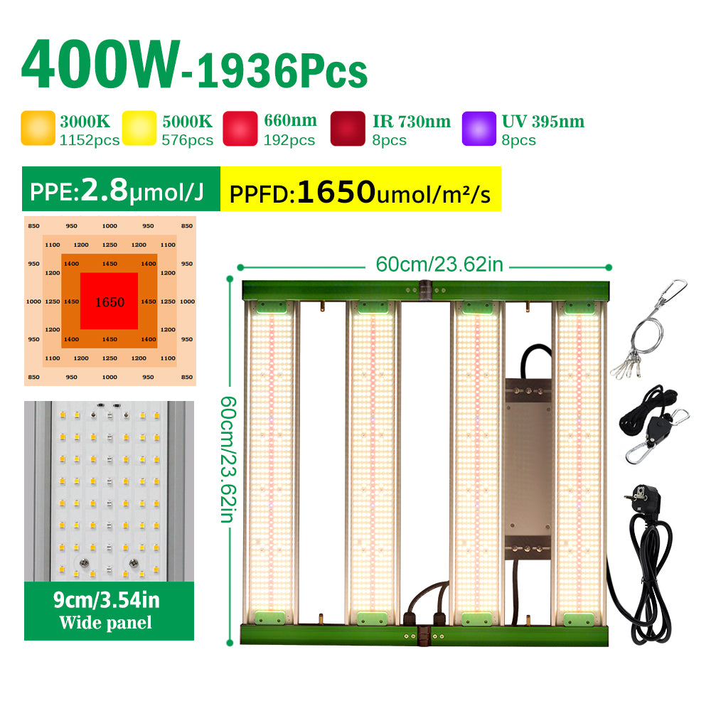 400W-1936Pcs of the grow led