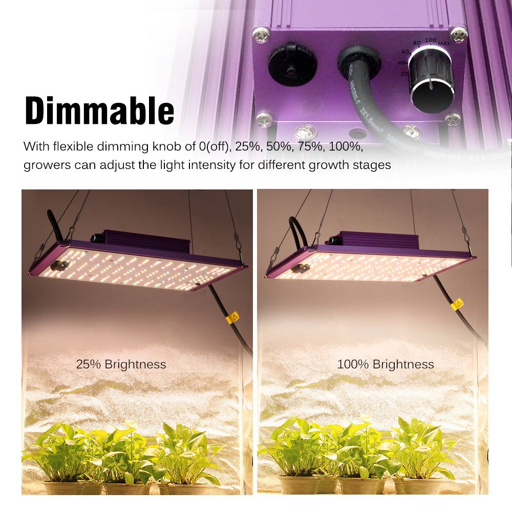 Dimmable grow led