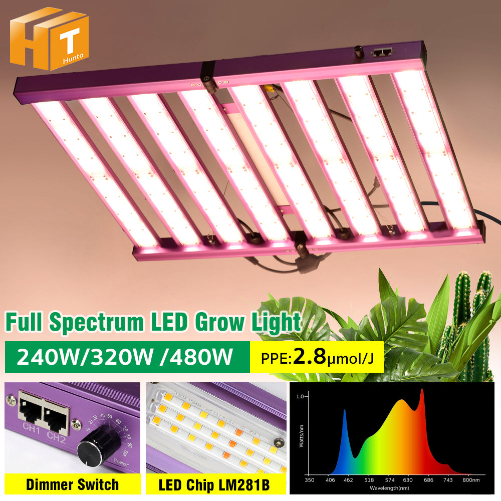 Full Spectrum LED Grow Light 240W 320W 480W