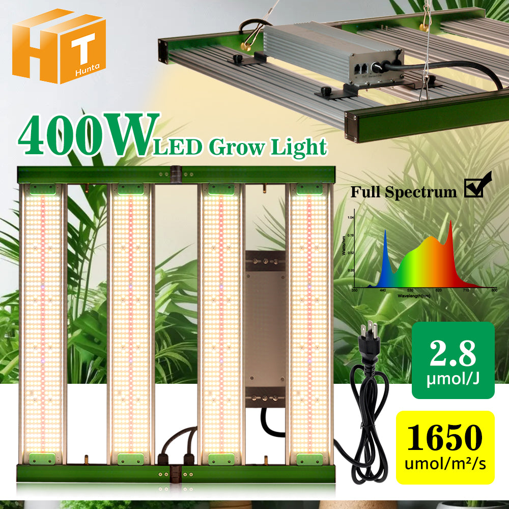 GRAXIDEA LED 400W Full Spectrum LED Grow Light SMD3030 For Indoor Greenhouse Plants High Brightness