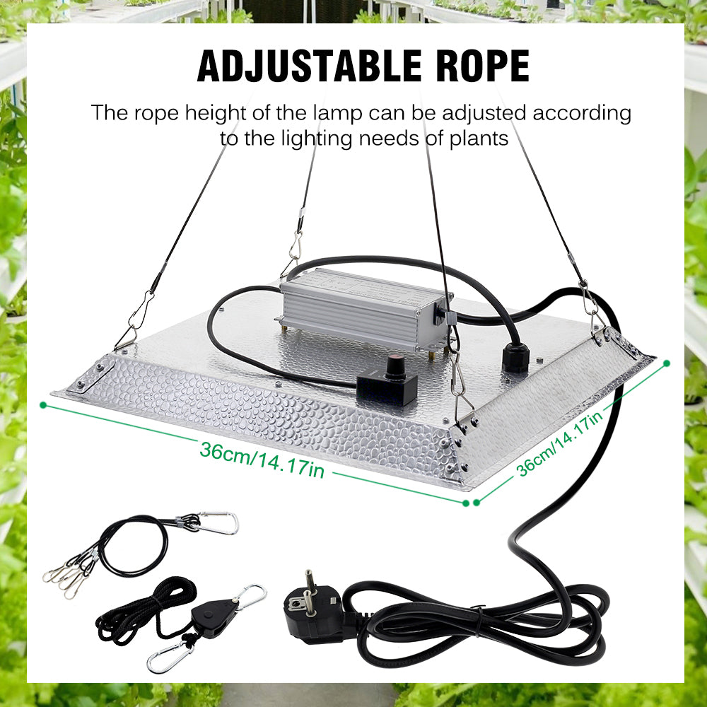 GRAXIDEA grow light 100W Full Spectrum LED Grow Light LM281B High Brightness For Greenhouse Plants Seeding Veg Flowers