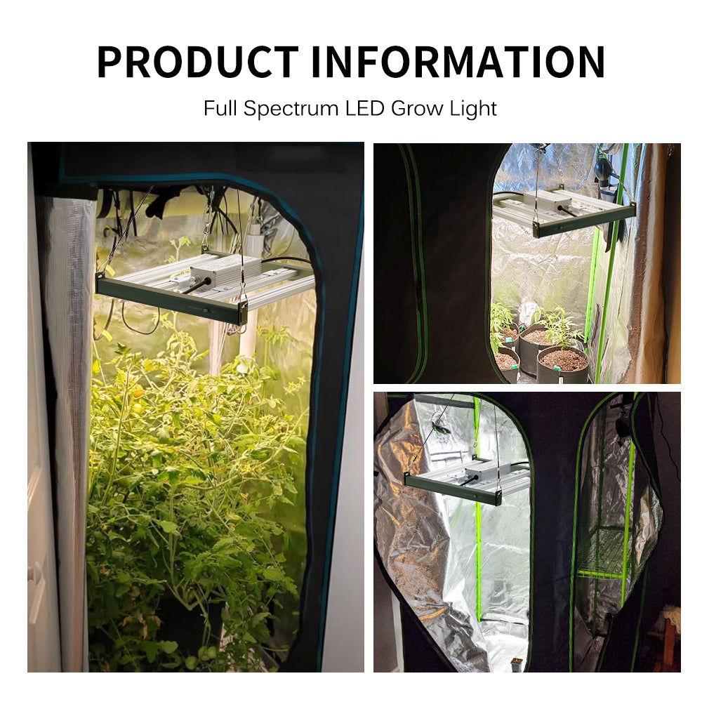 GRAXIDEA light 120W 200W Full Spectrum LED Grow Light Dimmable Plant Lights LM281B For Indoor Plants Flower Greenhouses