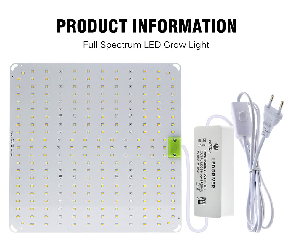 Tips of Hanging Distance and Lighting Time of grow led