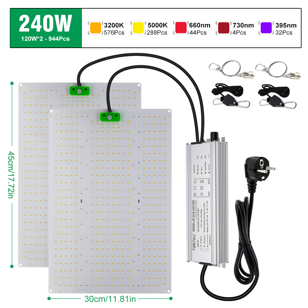 the 240W grow led