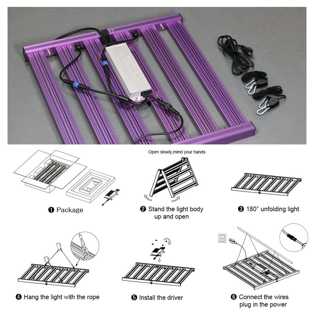the grow light for green house