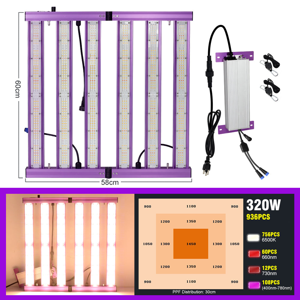 the grow light for green house 320W