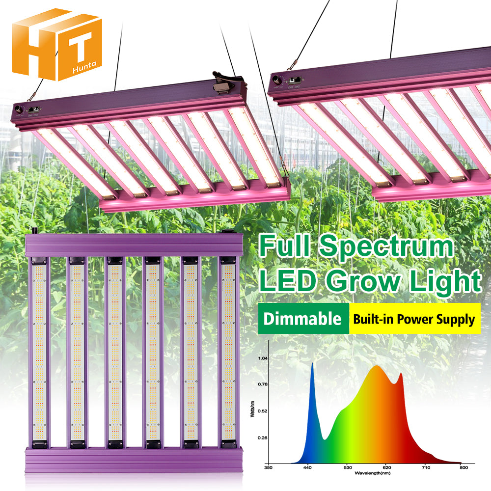 Full SoectrumLED Grow Light
Dimmable
Built-in Power supply