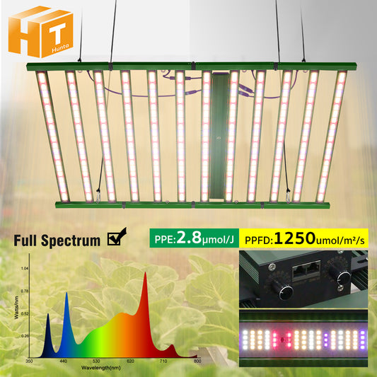 GRAXIDEA LED grow light 1200W 1320W Full Spectrum LED Grow Light LM281B High Brightness For Greenhouse Tent Plants