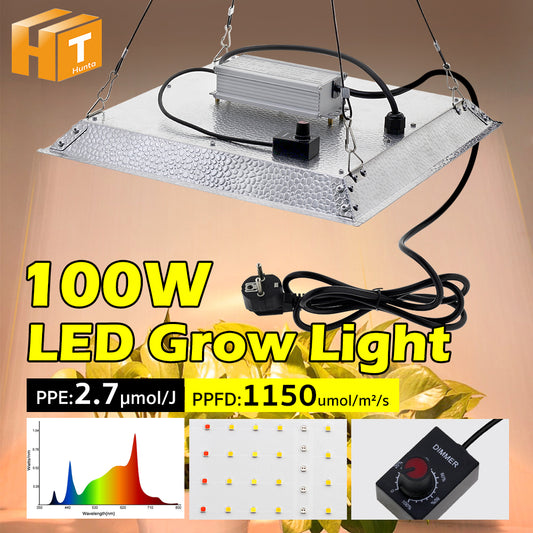 GRAXIDEA grow light 100W Full Spectrum LED Grow Light LM281B High Brightness For Greenhouse Plants Seeding Veg Flowers