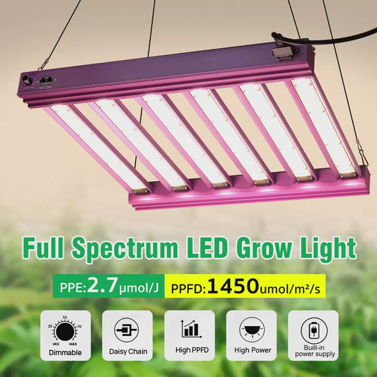 GRAXIDEA  200W 300W Full Spectrum LED Grow Light AC100-277V LM281B For Hydroponics Greenhouse Flowers Seeds Growth Lamp